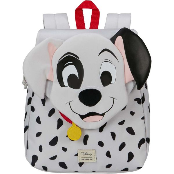 Samsonite Zaino Per Il Tempo Libero Zaino Happy Sammies Disney Backpack Disney Patch 7,5L Dalmatian Patch Grigio Chiaro-image
