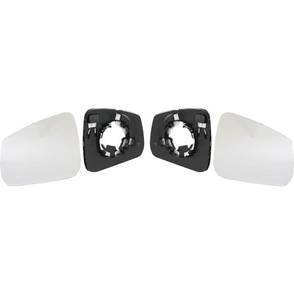 Johns, Set Di Specchietti Sinistro E Destro Adatti Per Ford Transit Connect 22 V761 Convessi-image