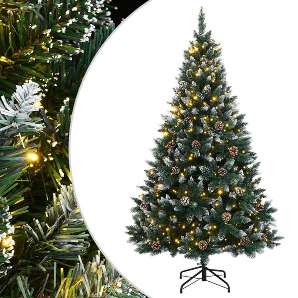 Maison Exclusive - Albero Di Natale Artificiale Con 300 Led 240 Cm-image