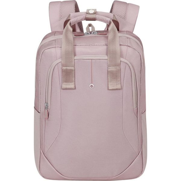 Samsonite Zaino Per Laptop Zaino Con Scomparto Per Laptop Guardit Classy 2.0 Laptop Backpack + Handles 14.1" 17L Stone Grey Rosa Antico"-image