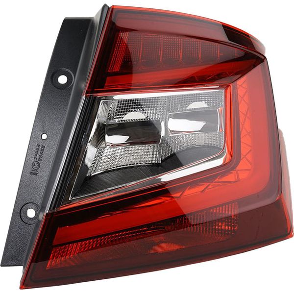Johns, Luce Posteriore A Led Destra Compatibile Con Skoda Fabia Nj Senza Supporto Lampada 09/18--image