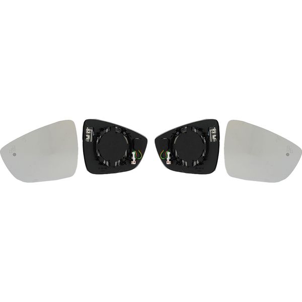 Johns, Set Specchietti Sinistro E Destro Adatti Per Ford Focus 18 Convessi Per Autoveicoli Con Spa-image