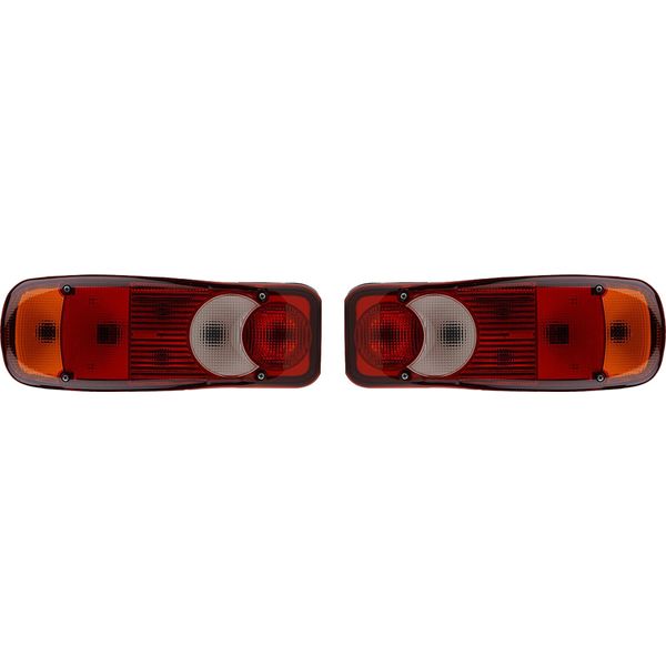 Johns, Set Luci Posteriori Sinistra E Destra Adatte Per Renault Master Iii Jv, Connettore A 6 Pin-image