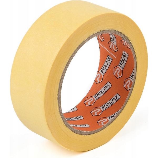 Nastro Adesivo In Carta Giallo 38 Mm х 40 M Polax-image