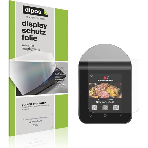 4X Pellicola Protettiva Per Kitchenboss G330 Protezione Schermo Antiriflesso Dipos-image