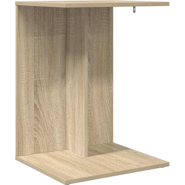 Vidaxl Tavolino In Rovere Sonoma 45 X 40 X 62,5 Cm Materiale A Base Di Legno-image