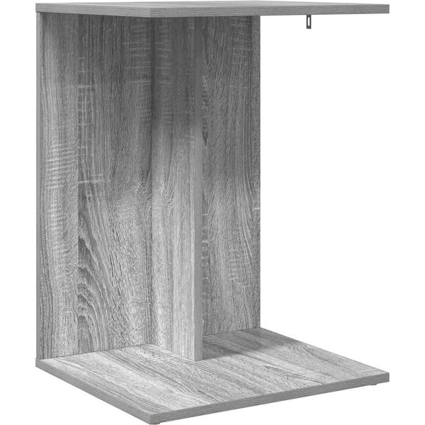 Vidaxl Tavolino Grigio Sonoma 45 X 40 X 62,5 Cm Materiale A Base Di Legno-image