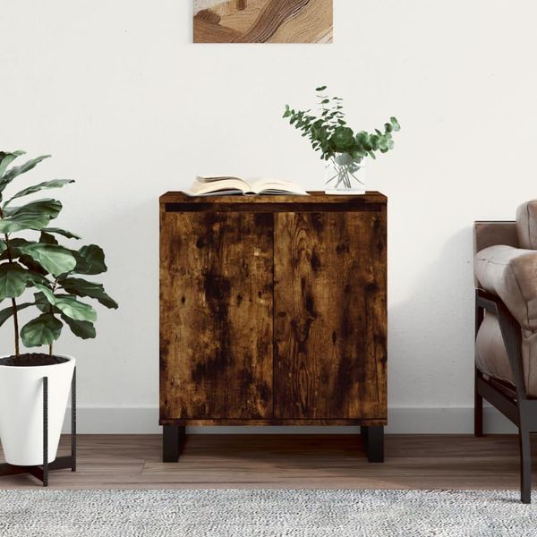 Maison Exclusive - Credenza In Rovere Affumicato 60X35X70 Cm Materiale Ligneo-image