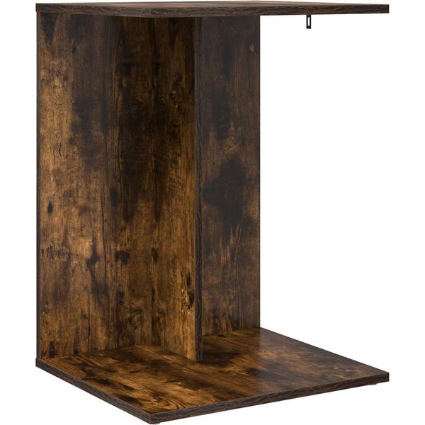 Syfax™ Tavolo Laterale Rovere Fumé 45 X 40 X 62,5 Cm Legno Multistrato-image