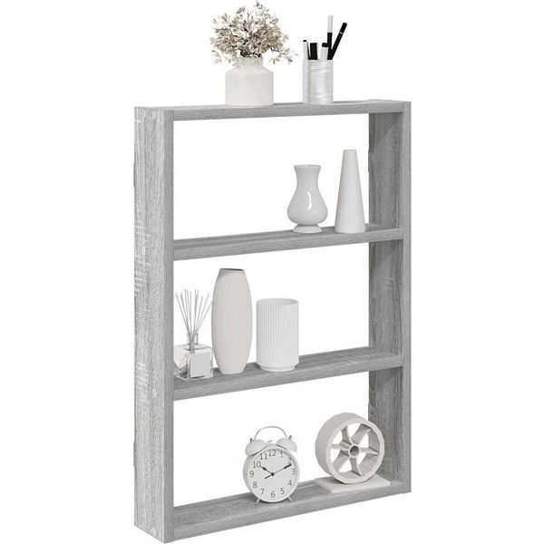 Maison Exclusive - Mensola Da Parete Grigio Sonoma 43X9X60 Cm Materiale Ligneo-image
