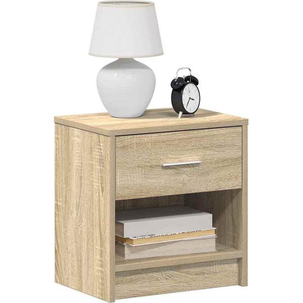 Maison Exclusive - Comodini 2 Pz. Con Cassetto Rovere Sonoma 39X28X41 Cm-image