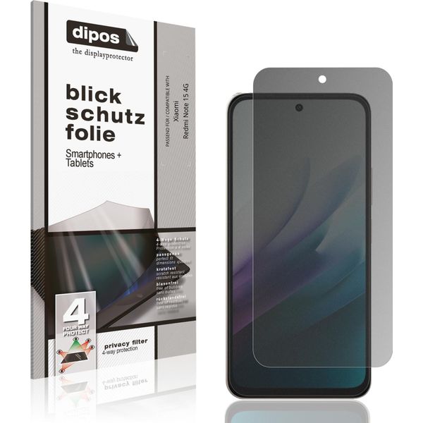 Pellicola Prottetiva Per Xiaomi Redmi Note 15 4G Protezione Vista 4 Modi Dipos-image