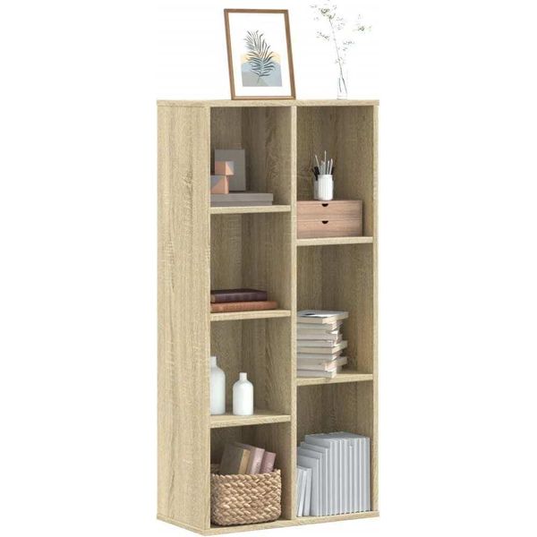 Maison Exclusive - Libreria In Rovere Sonoma 50X25X105 Cm Materiale Ligneo-image