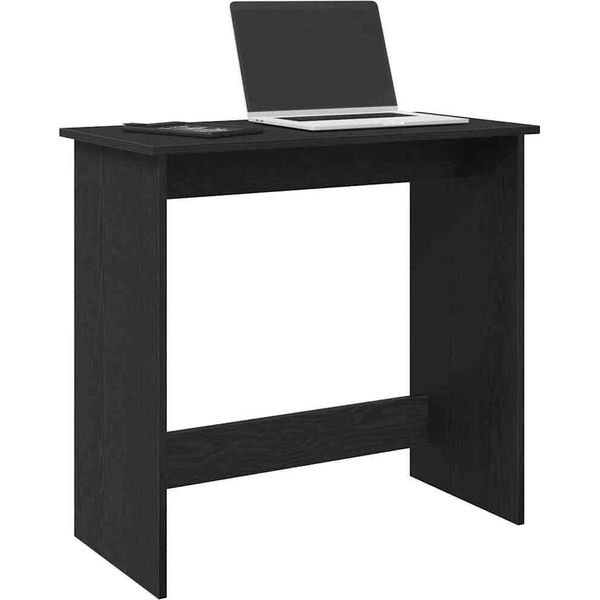Maison Exclusive - Scrivania Nera 80X40X75 Cm Materiale Ligneo-image