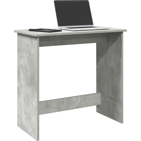 Maison Exclusive - Scrivania Grigio Cemento 80X40X75 Cm Materiale Ligneo-image