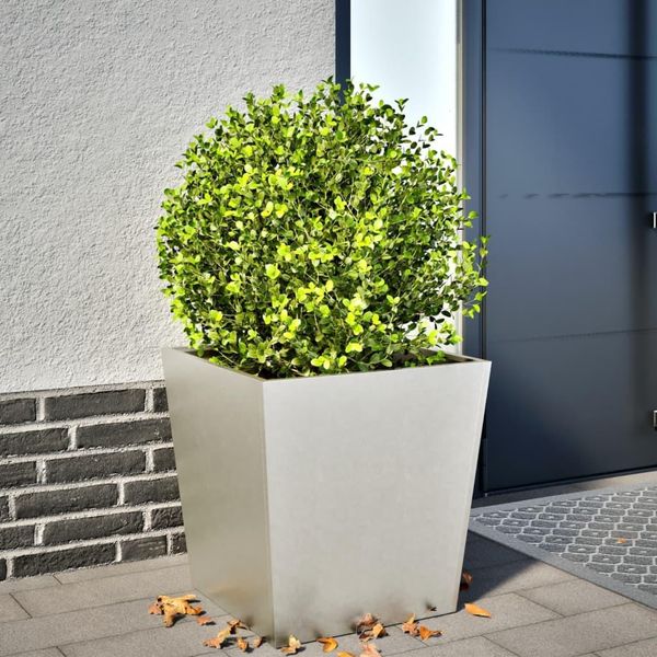 Maison Exclusive - Vaso Da Fiori 50X50X50 Cm In Acciaio Inossidabile-image