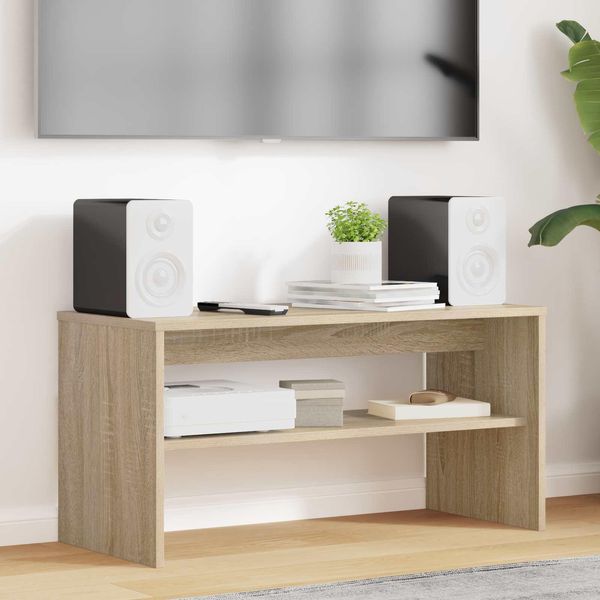 Maison Exclusive - Mobile Tv In Rovere Sonoma 80 X 35 X 40 Cm Materiale Ligneo-image