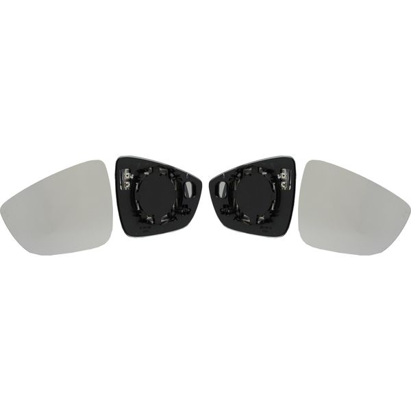 Johns, Set Specchietti Sinistro E Destro Adatti Per Ford Focus 18 Hn Hm Hp Riscaldati 01/18--image