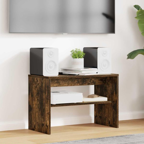 Maison Exclusive - Mobile Tv In Rovere Affumicato 60 X 30 X 40 Cm Materiale Ligneo-image
