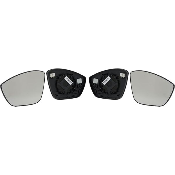 Johns, Set Specchietti Sinistro E Destro Adatti Per Opel Corsa F Convessi Riscaldati 07/19--image
