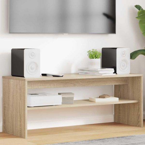 Maison Exclusive - Mobile Tv In Rovere Sonoma 100 X 35 X 40 Cm Materiale Ligneo-image