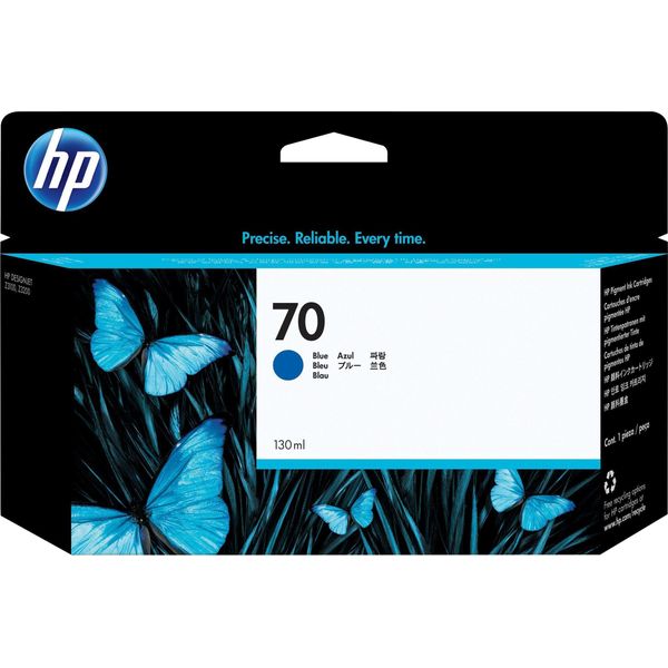 Hp 70 Blau Tintenpatrone 130Ml-image