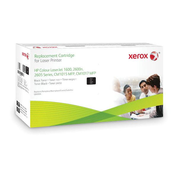 Xerox Cartuccia Toner Nero. Equivalente A Hp Q6000A. Compatibile Con Hp Colour Laserjet 1600, Colour Laserjet 2600 2605, Colour Laserjet CM1015 1017 Mfp-image