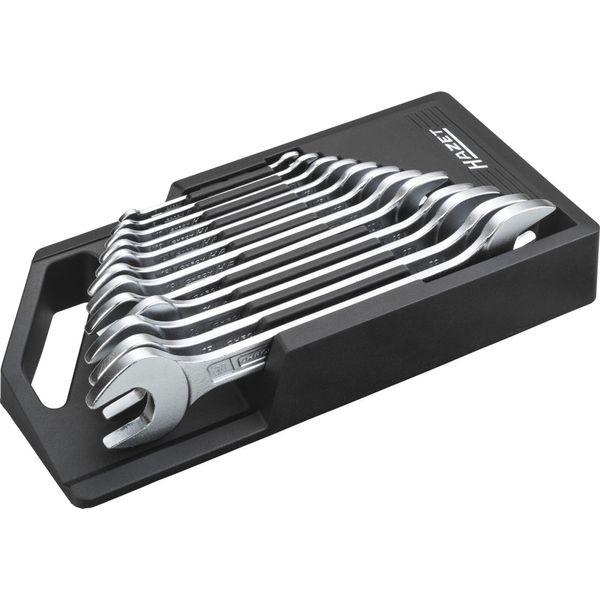 Hazet 450N/12NRS Set Di Chiavi A Doppia Mappa ∙ Profilo Esagonale Esterno ∙ 6 X 7 - 30 X 32 ∙ Numero Di Utensili: 12-image