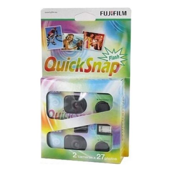Fujifilm Quicksnap Flash 400 - Fotocamera Usa E Getta - 35 Mm (Confezione Da 2)-image