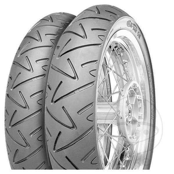 Continental Contitwist Sport Sm 130/70 - 17 M/C Tl/Tt 62H Posteriore-image