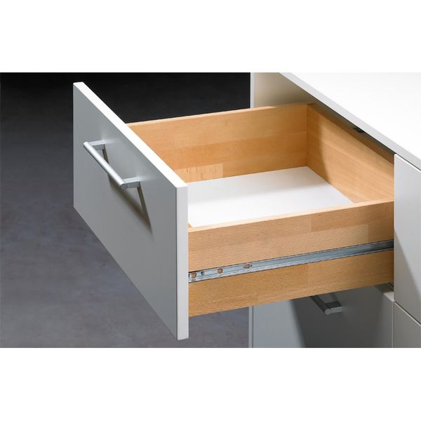 Estrazione Parziale Ka 1730 Sta Zincato L.450Mm 10Kg Lunghezza Cassetto 450Mm Hettich-image