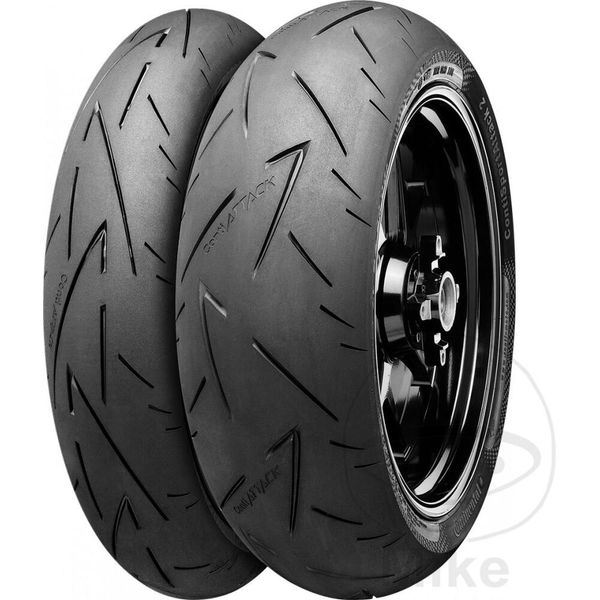 Continental Contisportattack 2 120/70 R17 M/C Tl 58(W) Anteriore-image