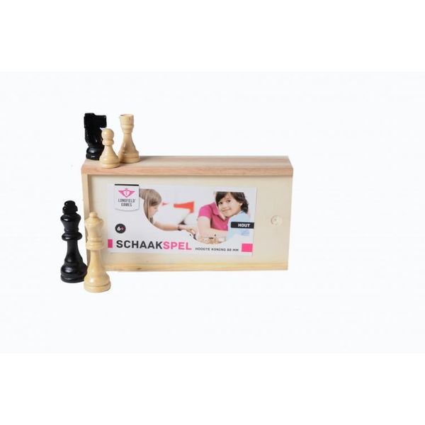 Longfield Games Longfield Games Gioco Da Tavolo Pezzi Degli Scacchi Altezza Re 88 Mm-image