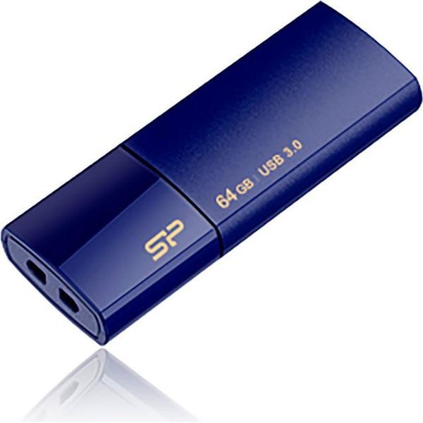 Silicon Power SP016GBUF3B05V1D Usb-Stick 16GB Silicon Power USB3.0 B05 Blue-image