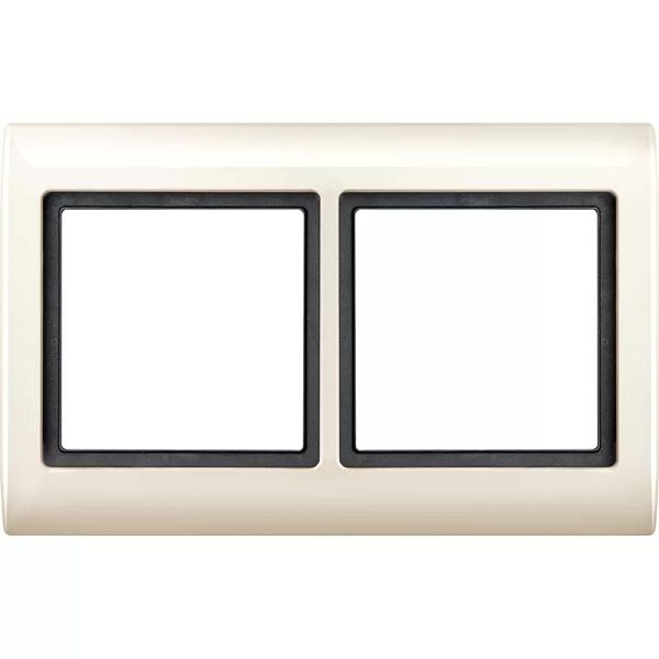 Merten Frame 2-Gang 400244 Aquadesign Bianco 400244 400244 (400244)-image