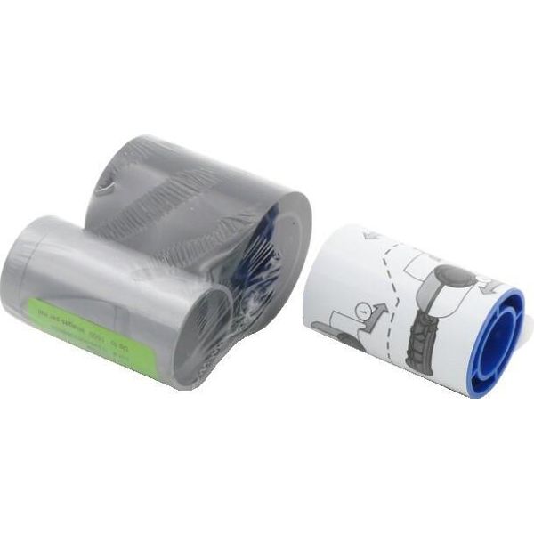 Nastro Monocromatico Datacard - 1 - Nero - Cassetta Nastro A Colori - Per Datacard FP65, Fp65I, SD260, SD260S, SD360, SD460, SP35, SP55, SP75-image