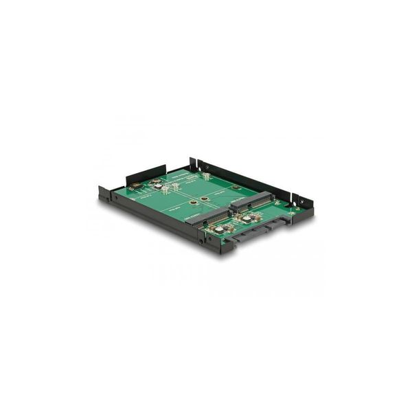 Delock - Speichercontroller (Raid) - Msata - Msata - Raid Raid 0, 1, Jbod - Sata 6Gb/S (62594)-image