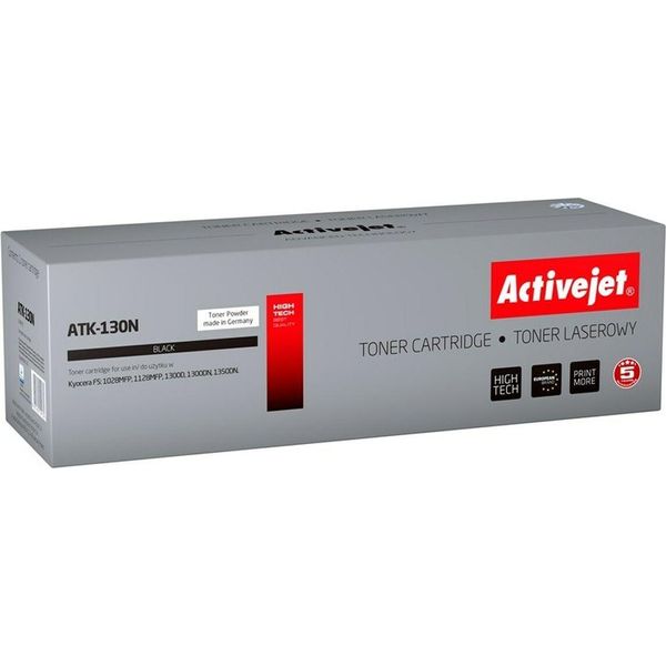 Activejet ATK-130N Toner (Replacement For Kyocera TK-130; Supreme; 7200 Pages; Black)-image