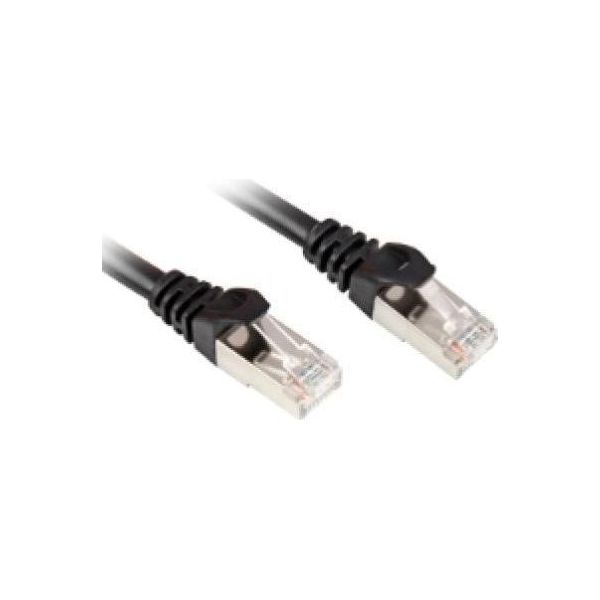 Sharkoon RJ45 CAT.6 Sftp Bk 0,25M-image