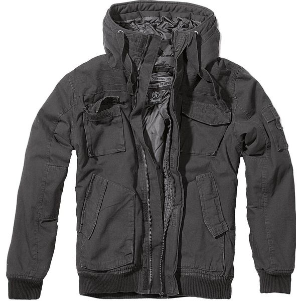 Brandit - Giacca Invernale Vintage Bronx Nero - L-image