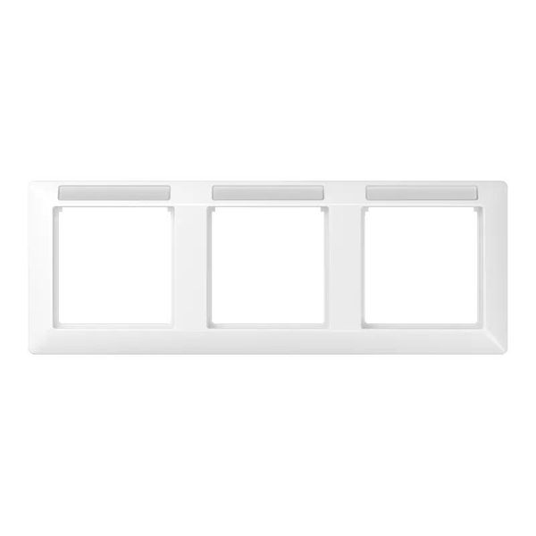 Telaio, Triplo Orizzontale. Finestra Appannata - Telaio A 3 Canali Bianco As 5830 Bf Ina Ww-image