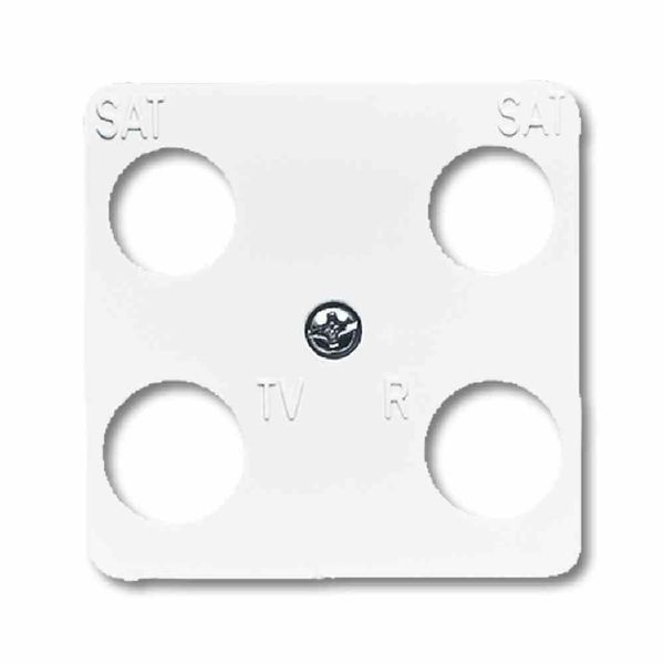BUSCH-JAEGER Piastra Centrale Ant.Box 3F Reflex Si Aws Glz-image