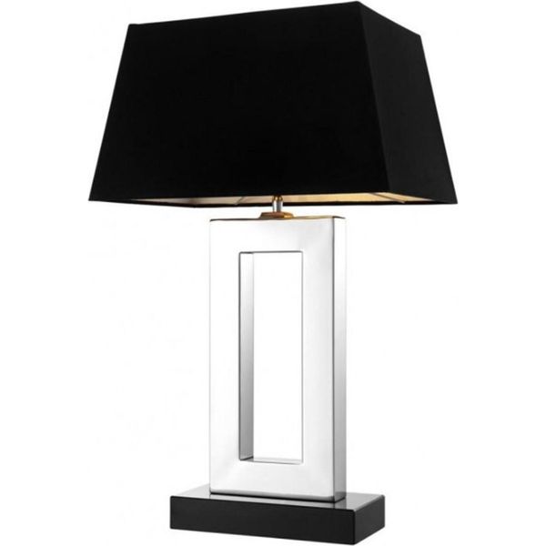 Casa Padrino Lampada Da Tavolo In Acciaio 28 X 45 X H 71 Cm - Lampada-image