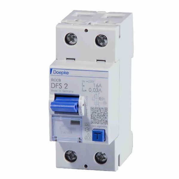 Doepke Fi-Schutzsch. 40A DFS2-040-2/0,03-A Typ A 2-Polig 30Ma 230V DFS2-040-2/0,03-A (09134601)-image