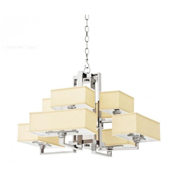 Casa Padrino Lampadario - Lampada A Sospensione Diametro 98 H 57 Cm-image
