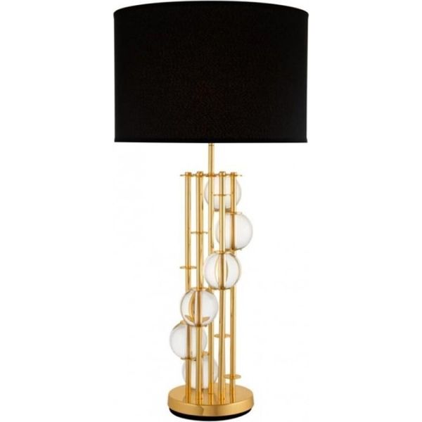 Casa Padrino Lampada Da Tavolo Oro 20 X 43 X H 85 Cm - Lampada - Lampada Da Tavolo-image