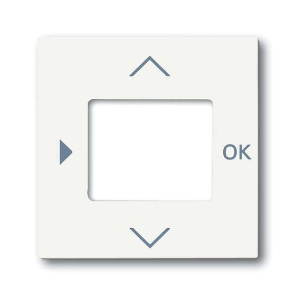 Studio Control Bianco Opaco - Piastra Di Copertura Per Timer Bianco 6435-884-image