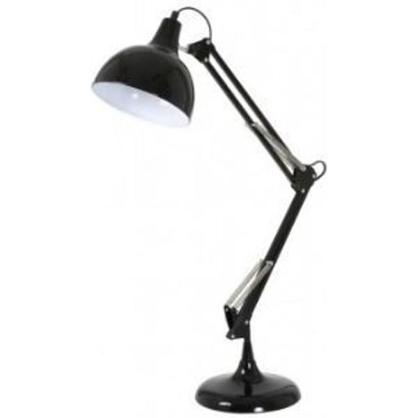 Casa Padrino Lampada Da Tavolo Nera 20 X H 68 Cm - Lampada - Lampada Da Ufficio-image