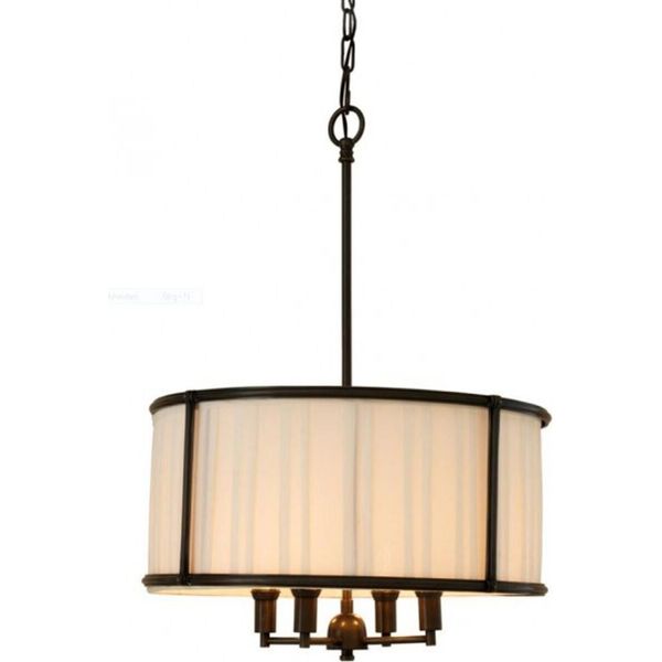 Casa Padrino Luxus Leuchte - Lampada A Sospensione In Canna Di Fucile Diametro 52 X H 73,5 Cm-image
