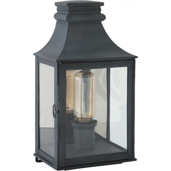 Casa Padrino Lampada Da Parete In Zinco Diametro 17 X 13 X H 33 Cm - Collezione Luxury-image